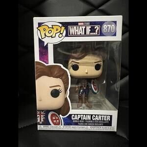 Funko Pop! Vinyl: Marvel - Captain Carter #870 With Protector!‎ ￼